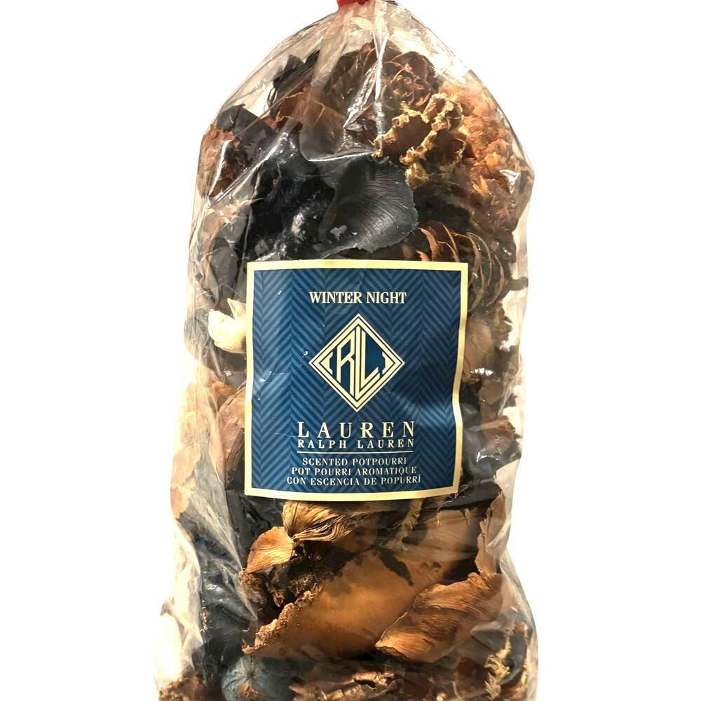 Vintage Ralph Lauren Winter Night Scented Potpourri Blue Label Rare Collectible